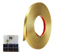 ddckj 7M Moulure Adhesive Or Mat Baguette de Finition Pvc Moulure Flexible Convient à Cadres de Miroirs, Fenêtres, Murs, Sols, Armoires, Plafonds, Bords de Carreaux