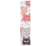 DDDIYEU Chats Mignons Gros Minou Grip de Skateboard Bande Grip Antidérapante Auto-adhésif Griptape de Longboard Sans Bulles 9x33in,44x10in(1pcs)