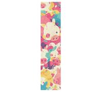 DDDIYEU Cochons ColoréS De Dessin Animé Grip de Skateboard Bande Grip Antidérapante Auto-adhésif Griptape de Longboard Sans Bulles 9x33in,44x10in(1pcs)
