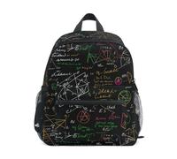DDDIYEU Formules MathéMatiques CréAtives Sac à Dos Enfant Sac d'École Maternelle Préscolaire Étudiant Scolaire Cartable pour Âgés de 3 à 8 Ans Garçons Filles