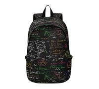 DDDIYEU Formules MathéMatiques CréAtives Sac À Dos Portable Léger Randonnée Extérieure Cartable Dos À Sac pour Voyage