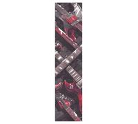 DDDIYEU Guitares Rouges Forte ComéDie Musicale Grip de Skateboard Bande Grip Antidérapante Auto-adhésif Griptape de Longboard Sans Bulles 9x33in,44x10in(1pcs)