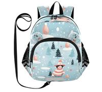 DDDIYEU RéPéTer Le Dessin Animé Des Arbres De Neige Sac à Dos Bébé Rigolo avec Oreilles,Mini Sac à Épaule Adorable,Sac à Dos pour Enfants