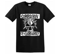 DDDREDFGU Corrosion of Conformity - 'Skull Logo' T-Shirt Black S