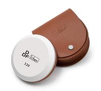 DDF IohEF Pierre à aiguiser pour hache/hachette, grain 180/320, pierre à aiguiser professionnelle et aiguiseur d'outils, aiguiseur de hache avec sac portable