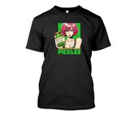 DDfe31r Limited I'm Here to Eat All The Pckles Pckle Cucumber Design T-Shirt S-3XL