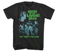 DDfe31r Night of The Living Dead Movie They Won't Stay Dead Men's T Shirt