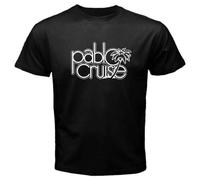 DDfe31r Pablo Cruise Men's Black T-Shirt Size S-5XL