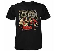 DDfe31r The Damned Band Cotton Black Unisex Size S-5XL T-Shirt