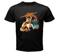 DDfe31r The Last Dragon Movie Logo Men's Black T-Shirt Size S-5XL