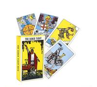 DDFF Jeu de Tarot Rider Waite Classique - 78 Cartes Divinatoires - pour Débutants ou Passionnés - Tarot pour Voyance, Pratique Ésotérique, Développement Personnel, Cadeau