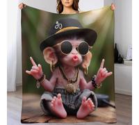 DDFRTYY Singe Couverture Canapé Chaude Couvertures Salon Douce Flannel, pour Canapé Ou Lit Convient À Toutes Les Saisons (140×180cm)