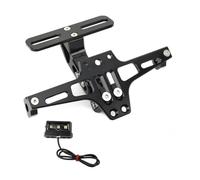 DDGBERFP Support De Support De Plaque D'immatriculation Arrière Réglable pour Moto, pour K&T&M du&ke 125 200 390 790 990 1190(Noir)