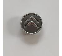 DDHHBH 4 pcs Cache Moyeux Voiture pour Citroen C-Crosser 2007-2012,ABS Auto Centre Roue Couvre Chapeaux Remplacer Jantes Enjoliveurs avec Logo Emblème Accessoires Voiture,C-Grey