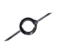 DDHHBH Auto Grille Emblème Autocollants pour Volvo XC40 2018-2022,ABS Voiture Calandre Logo Badge Modification Insigne Autoadhésive Blason Accessoires Deco Voiture,S-with Camera