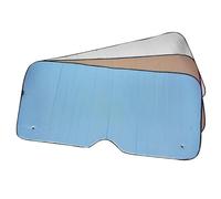 DDHHBH Housse de Pare-Brise de Voiture pour Dacia Lodgy,Aluminium Isolant Exterieur Pliable Pare Soleil Voiture Bebe Magnetique Protection Chaleur Anti UV Accessoire Ete Voiture,Gold