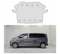 DDHHBH Pare-Soleil de Pare-Brise pour Peugeot Expert, Aluminium Isolant Exterieur Pliable Pare Soleil Voiture Bebe Magnetique Protection Chaleur Anti UV Accessoire Ete Voiture