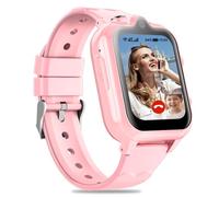 DDIOYIUR Montre intelligente pour enfants, appel téléphonique 4G, messagerie texte, montre intelligente avec WiFi, chat vidéo vocal, Bluetooth, alarme, podomètre, montre bracelet pour garçons et