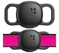 DDJ Lot de 2 coques de collier pour chat en silicone souple, résistantes aux rayures, noir