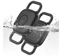 DDJ Lot de 2 supports imperméables pour collier de chien Life360 Tile Mate Tracker, coque en silicone durable, anti-perte à vie à 360° pour collier de chat et animal de compagnie, installation facile