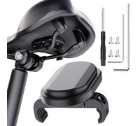 DDJ Support de vélo compatible avec T Samsung Smart Tag 2/Moto Tag/AirTag, caché sous le siège de vélo, support antivol pour vélo de montagne, vélo électrique, avec vis de sécurité