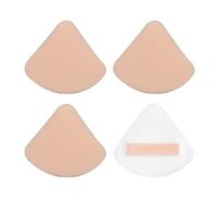 DDKY 4 Bouffées Triangulaires, Éponge De Maquillage De Beauté,Powder Puff Eponge Maquillage Eponge Maquillage Fond De Teint Houpette Maquillage