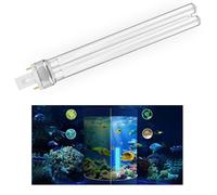 Ddlisu Ampoules de Filtre de Bassin 11W, Ampoules Ultraviolettes UVC pour Filtres et Clarificateurs, Ampoule/Tube UV de Remplacement 2 Broches G23 PLS, Pour étangs à poissons, Aquariums*2 pièces