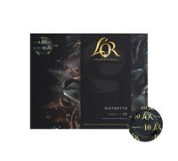 L'OR Professional, 50 Capsules de Café Ristretto, Intensité 10, 100% Grains Arabica, Compatibles Nespresso Professionnel