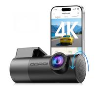 DDPAI Mini Pro 4K Dashcam Voiture, Caméra 2160P Rotation à 360°, 5.8G WiFi6 | Vision Nocturne, Surveillance Stationnement 24h, Contrôle des App, Enregistrement Boucle, Supercondensateur