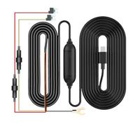 ddpai Type-C Dash Cam Hardwire Kit, 3m Type-C Pour Dashcam Avec Protection Contre Les Basses Tensions, Surveillance En Stationnement 24 h/24, 12 V/2 A à 5 V/2 A, Compatible Avec N5 Dual/Mini 2X