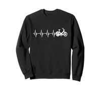 DDR Cyclomoteur Oldtimer Roller Mofa Scooter 2 Takter Sweatshirt