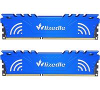 DDR3 16GB RAM Memory Kit (2x8GB) 1866MHz CL13 UDIMM PC3-14900 240-Pin 1.5V Memory Module for Desktop Computer, Blue