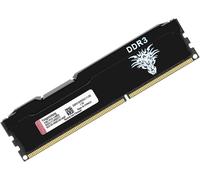 DDR3 8GB 1600MHz PC3-12800 Udimm CL11 Non-ECC Unbuffered 1.5V 2Rx8 Dual Rank 240 Pin Memory Ram Barette for Desktop Computer (Black)