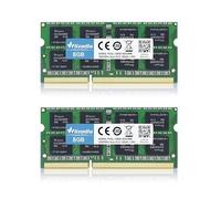 DDR3/DDR3L Laptop Mémoire RAM 16Go Kit (2x8GB) 1600MHz CL11 SODIMM Wlizedle Module de Mémoire PC3-12800 /PC3L-12800 204-Pin 1.35V/1.5V Notebook Memory pour Ordinateur Portable, Vert