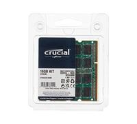 Crucial - DDR3 - kit - 16 Go: 2 x 8 Go - SO DIMM 204 broches - 1600 MHz / PC3-12800 - CL11 - 1.35 / 1.5 V - mémoire sans tampon - non ECC G