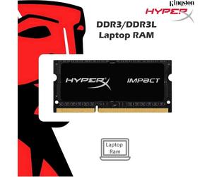 DDR3 RAM 4GB 8GB Hyperx ordinateur portable RAM DDR3L 1600MHZ SODIMM mémoire pour ordinateur portable 1.35V