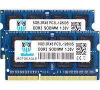 DDR3L-1600 SODIMM PC3L 12800S 16Go (2x8Go) DDR3L 1600MHz 8GB PC3 12800S 204-Pin CL11 1.35V d'ordinateur Portable Mémoire RAM