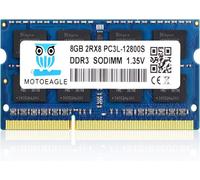 DDR3L-1600 SODIMM PC3L 12800S 8Go DDR3L 1600MHz 8GB PC3 12800S 204-Pin CL11 1.35V d'ordinateur Portable Mémoire RAM