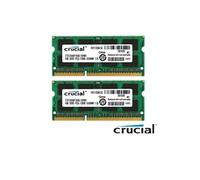 - DDR3L - kit - 8 Go: 2 x 4 Go - SO DIMM 204 broches - 1600 MHz / PC3-12800 - CL11 - 1.35 V - mémoire sans tampon - non ECC