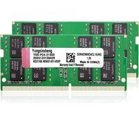 DDR4 2666MHz 16GB Kit (8GBx2) Laptop RAM PC4-21300 SODIMM Non-ECC Unbuffered 1.2V 2Rx8 Dual Rank 260-Pin CL19 PC Computer Memory Upgrade Memory Module