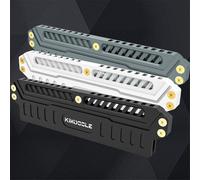 DDR4/DDR5 en Alliage D'Aluminium MéMoire RAM Refroidisseur Kit de Refroidissement Dissipateur Thermique Gilet de Refroidissement pour PC RAM Bricolage PC Overclock, B