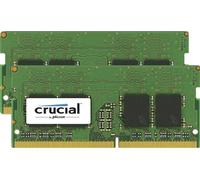 - DDR4 - kit - 16 Go: 2 x 8 Go - SO DIMM 260 broches - 2400 MHz / PC4-19200 - CL17 - 1.2 V - mémoire sans tampon - non ECC