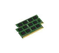 - DDR4 - kit - 32 Go: 2 x 16 Go - SO DIMM 260 broches - 2133 MHz / PC4-17000 - CL15 - 1.2 V - mémoire sans tampon - non ECC