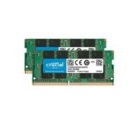 Crucial RAM DDR4 32Go Kit (2x16Go) 3200MHz SODIMM CL22, Mémoire pour Ordinateur Portable, Mini PC (ou 2933MHz / 2666MHz) - CT2K16G4SFRA32A