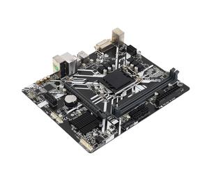 DDR4 Motherboard, Supports pour LGA1151 8th Gen Core I7 I5, Sortie DVI, Facteur de Formulaire M ATX, REALTEK ALC887 Chip Son Son Channel à Bord, Conçu avec 2 Emplacements de