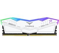 DDR5 32GB KIT 2x16GB PC 6400 Team T-Force Delta RGB FF4D532G6400HC40BDC01 blanc