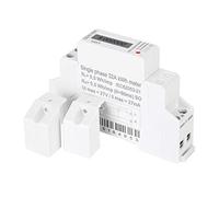 DDS1891 Monophasé Din Rail Compteur D'énergie LCD Affichage Compteur D'électricité pour Usage Domestique