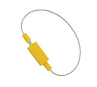 DDS22E Le conteneur de cargaison de fil d'acier scelle 100 pièces multicolore 25cm autobloquant(Yellow)