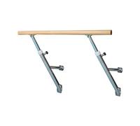 DDS22E LJISEHG Barre de Ballet Murale réglable for Danse Fitness Argent Blanc 100-150 cm(White,1m)