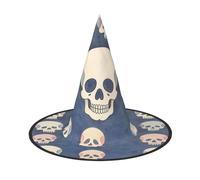 DDSFvbv Chapeau de sorcière pour Halloween, accessoire de cosplay, déguisement, décorations de vacances, taille unique